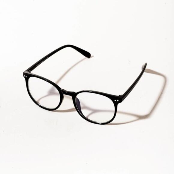 Ezra Black Computer Blue Light Glasses - Picture 1 of 14